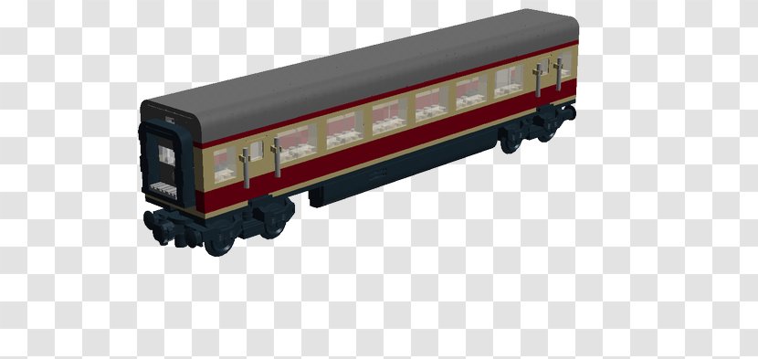 Goods Wagon Passenger Car Rail Transport Train Railroad - Scale Model - Old Transparent PNG