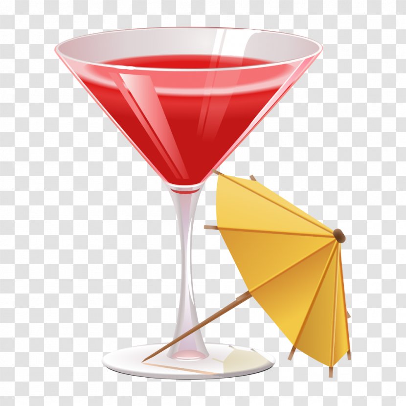 Martini Cosmopolitan Cocktail Garnish Heart - Wine Transparent PNG