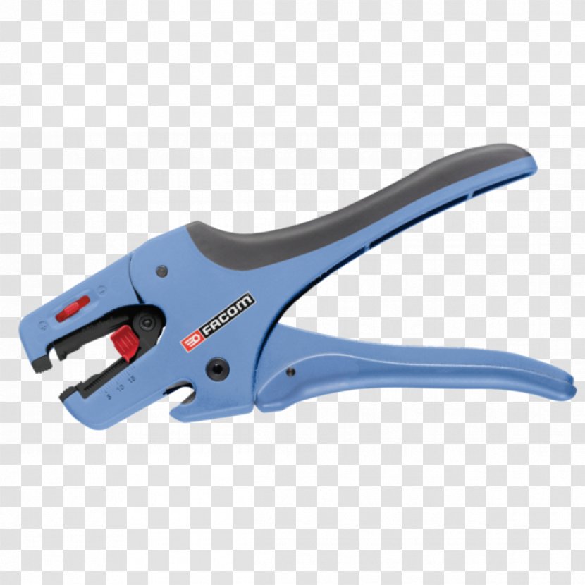 Wire Stripper Diagonal Pliers Electrical Wires & Cable Facom - Plier Transparent PNG