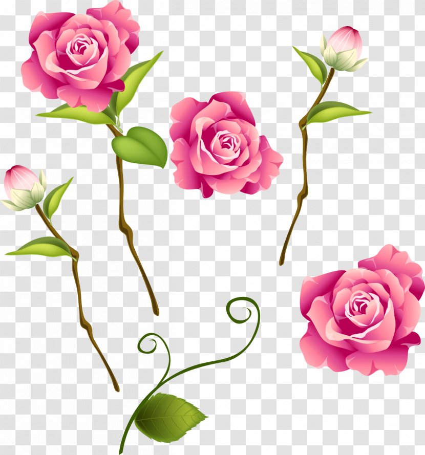 Flower Bouquet Rose Floral Design Clip Art - Line - Flor Transparent PNG