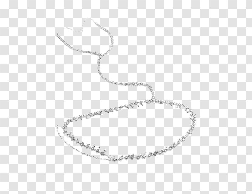 Necklace Body Jewellery White Woman Transparent PNG