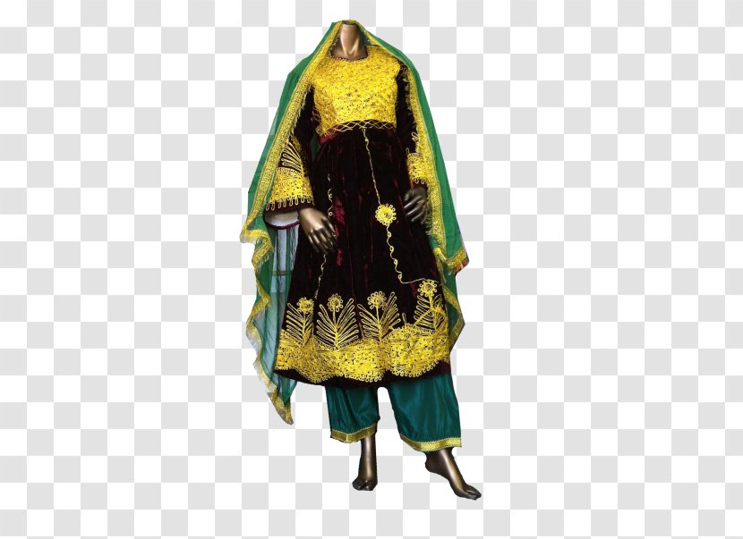 Robe Dress Clothing Shalwar Kameez Kurta - Formal Wear - Women Transparent PNG