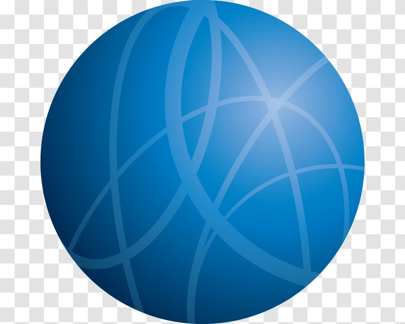 Sphere - Azure - Blue Transparent PNG