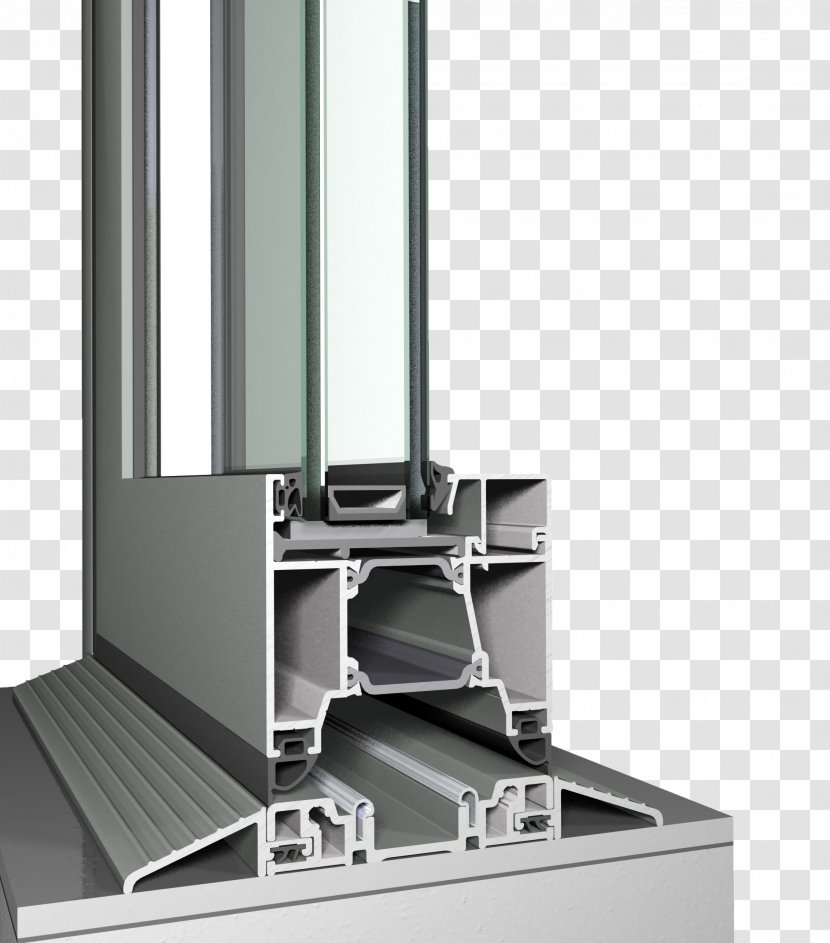 Window Folding Door Reynaers Sliding Aluminium - House - Double Chair Transparent PNG
