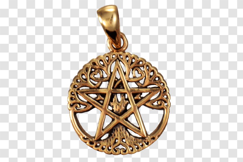 Pentacle Locket Charms & Pendants Symbol Wicca - Spirit Transparent PNG