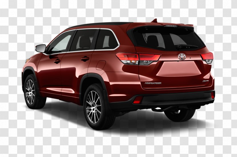 2018 Toyota Highlander Sport Utility Vehicle Car Crown - Metal Transparent PNG