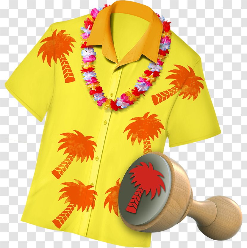 T-shirt Outerwear Sleeve - T Shirt - Aloha Summer Transparent PNG