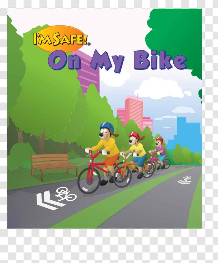 I'm Safe, On My Bike Bicycle Safety Cycling Child - Vehicle - Full Discount For Activities Transparent PNG
