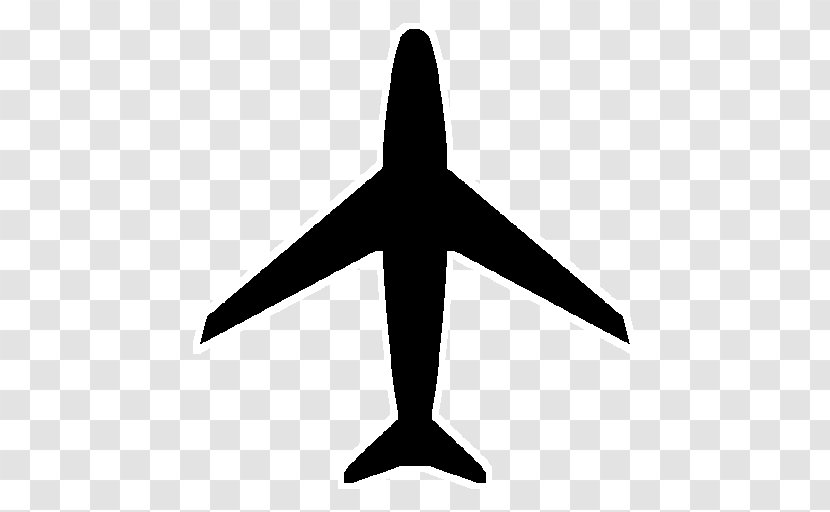 Airplane Flight Clip Art - Black Transparent PNG