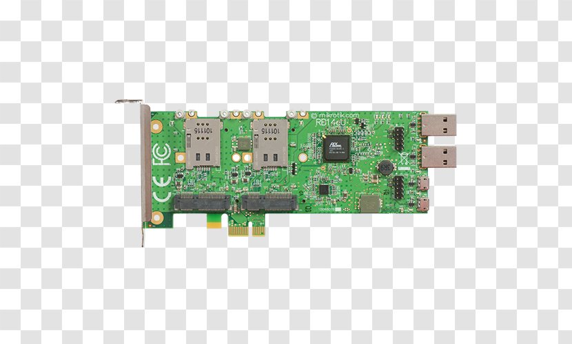 MikroTik Mini PCI Wireless Networking Hardware Adapter - Electronic Device - Mikrotik Transparent PNG