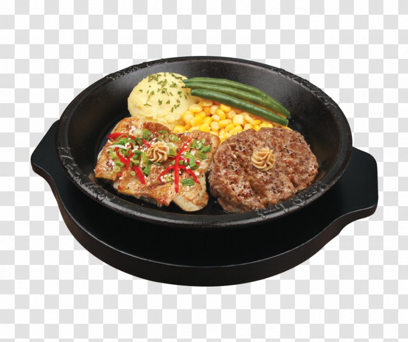 Meatball Pepper Lunch Beef Steak Sauce - Meal - Pork Transparent PNG