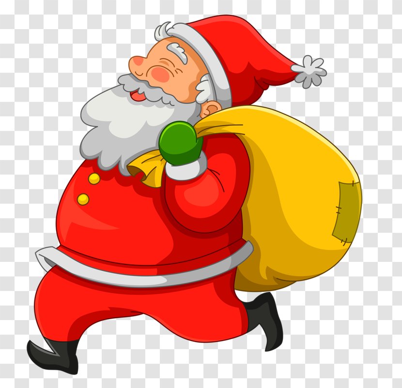 Santa Claus Rudolph Reindeer Vector Graphics Christmas Day Transparent PNG