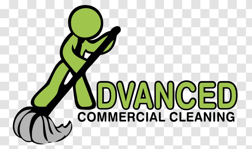 Logo Commercial Cleaning Janitor Cleaner - Artwork Transparent PNG
