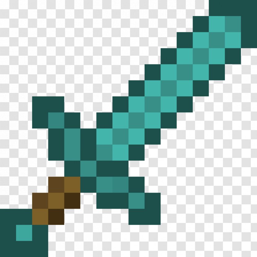Minecraft: Pocket Edition Story Mode Sword Video Game - Minecraft Transparent PNG