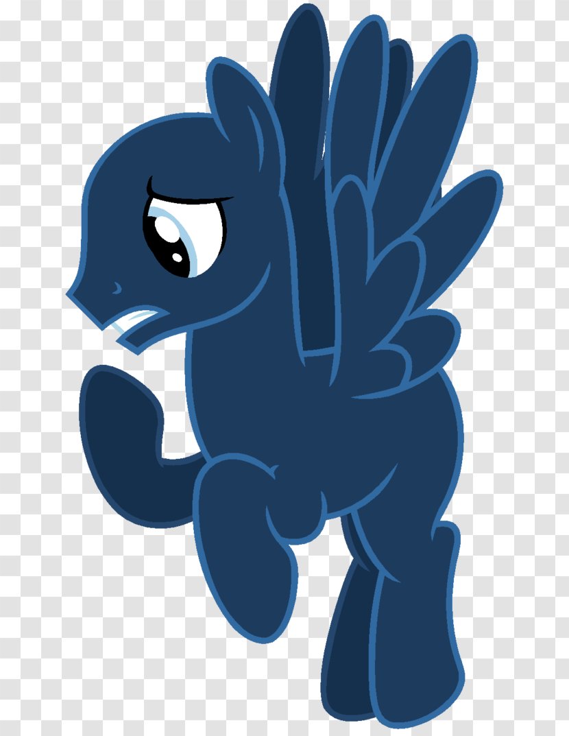 Horse Pony Silhouette - Cobalt Transparent PNG