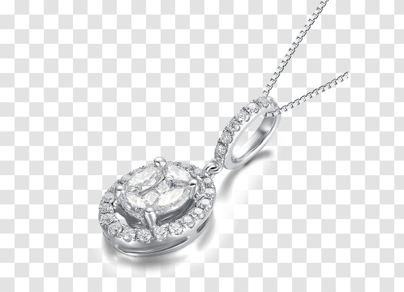 Locket Diamond Clarity Necklace Jewellery - Gold Transparent PNG