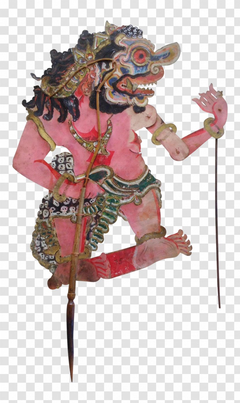Hanuman Wayang Kulit Shadow Play Puppet - Figurine Transparent PNG