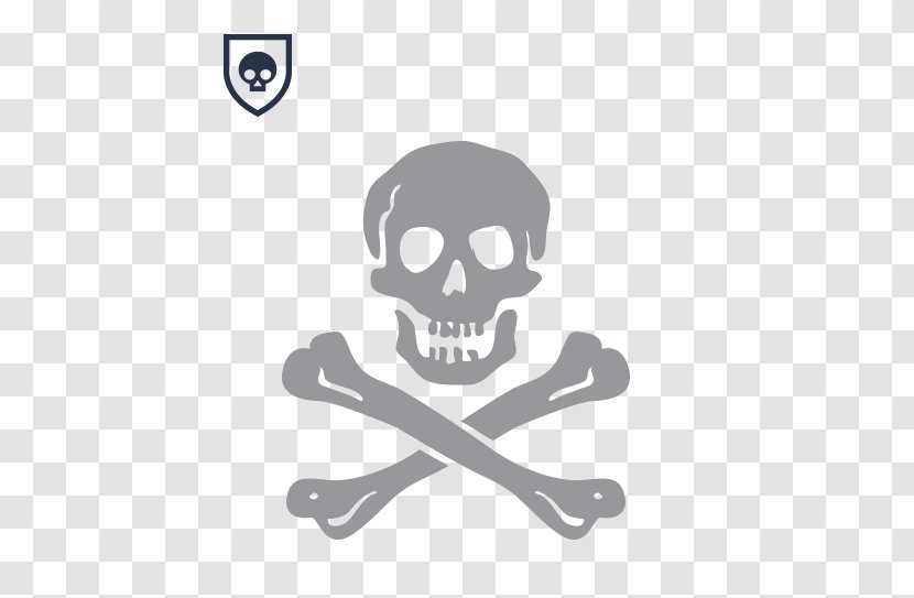 Jolly Roger Pirate The Last Filibusters Skull And Crossbones Stencil Transparent PNG