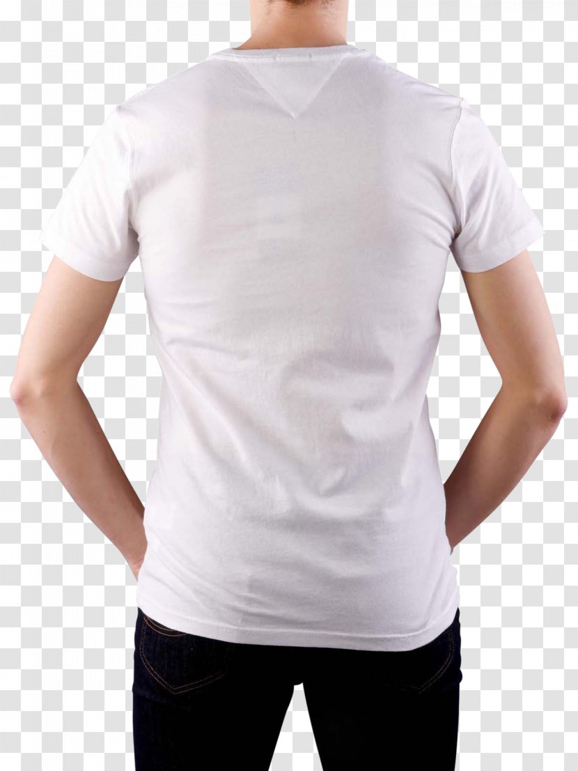 T-shirt Undershirt Shoulder Sleeve - Tshirt - Two White T Shirts Transparent PNG