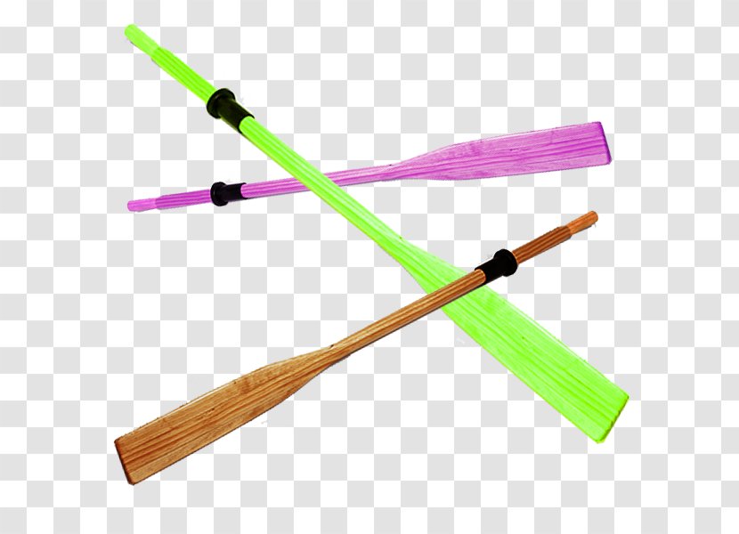 Oar Paddle Computer File - Baseball Equipment - Real Wood Transparent PNG