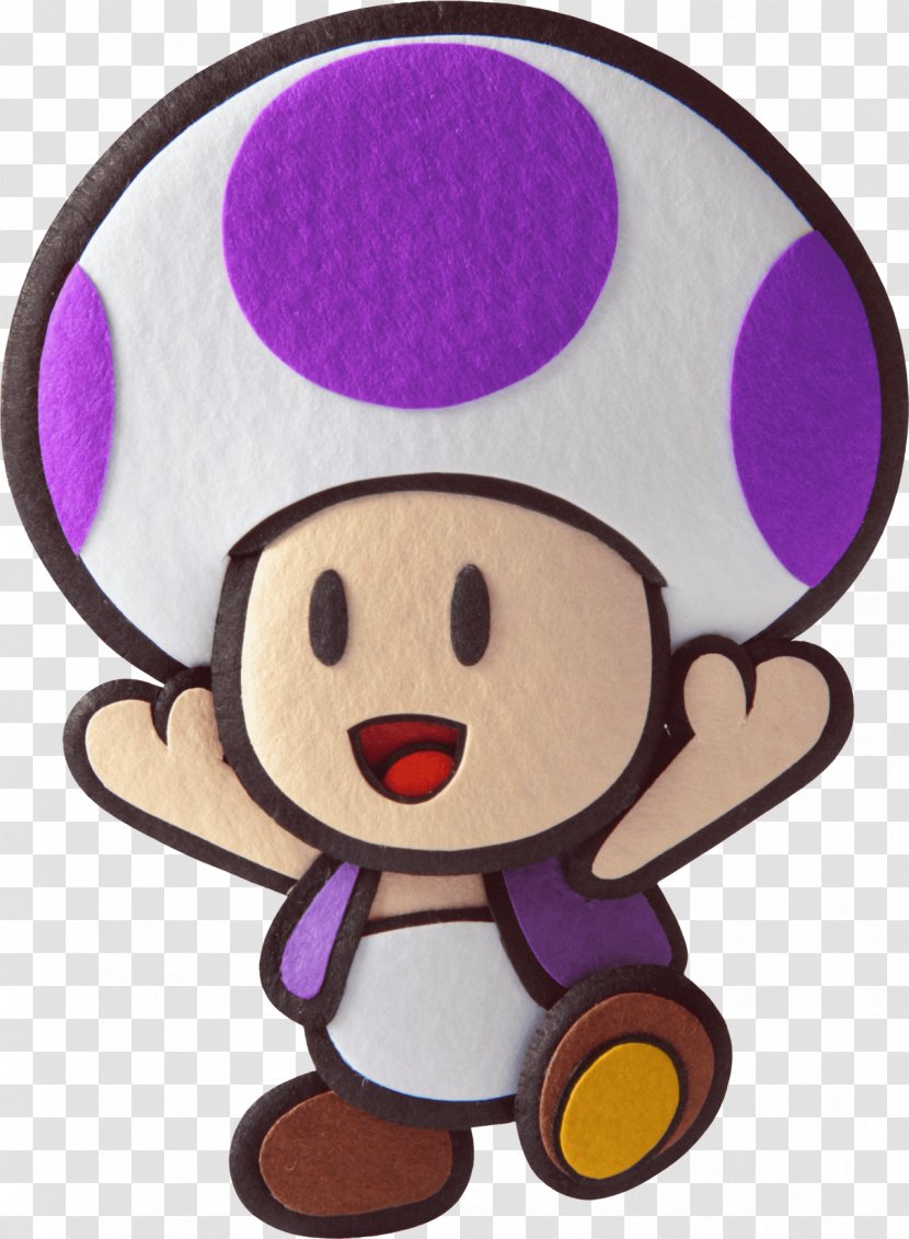 Super Mario Bros. Toad Paper Mario: Sticker Star - Toy - Bros Transparent PNG