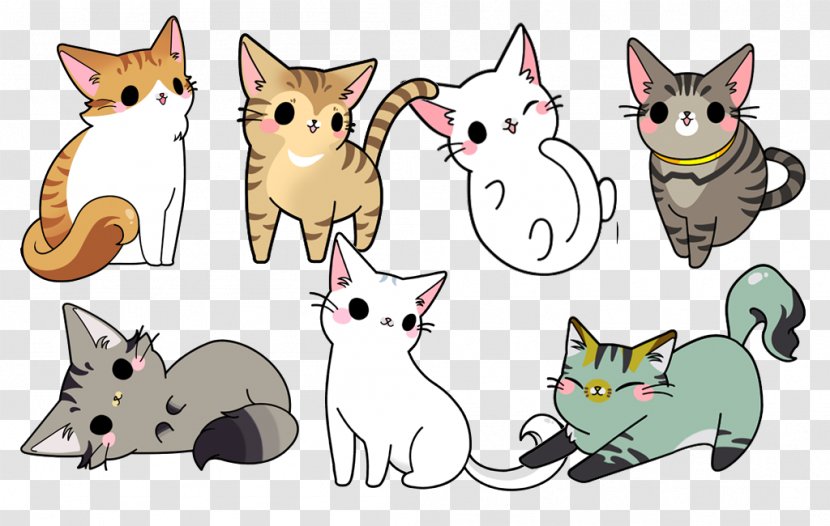 Cat Cartoon Illustration - Animation - Hand Drawn Family Transparent PNG