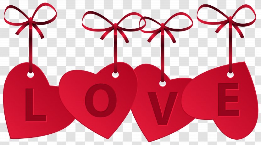 Love Heart Clip Art - LOVE Transparent PNG
