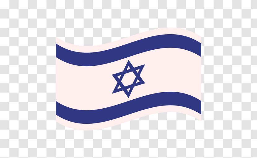 Flag Of Israel - Electric Blue Transparent PNG