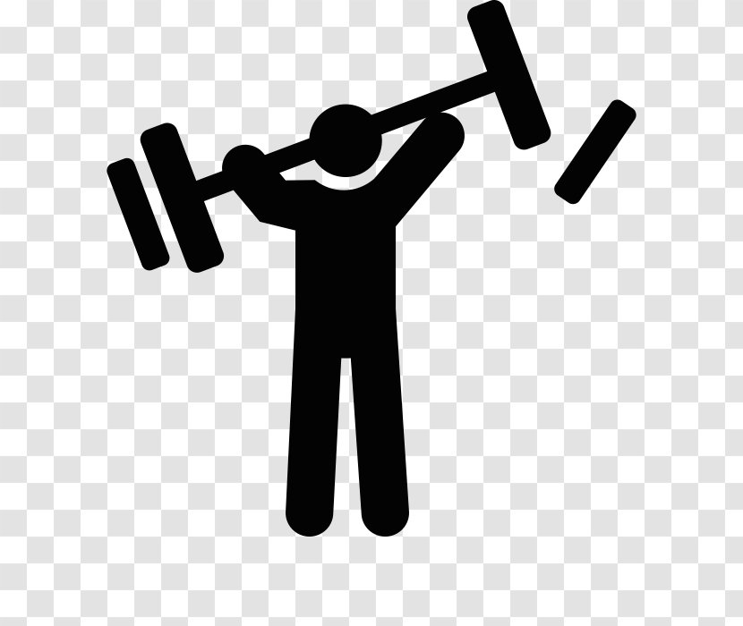 Weight Training Exercise Dance Fitness Centre - Silhouette - Shoulder Transparent PNG