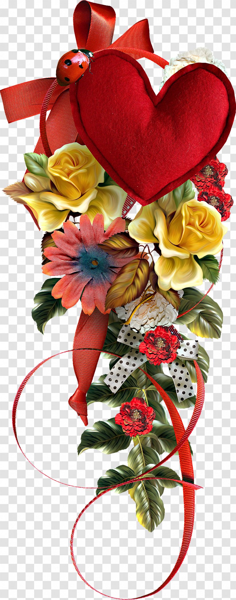 Flower Bouquet Cut Flowers Clip Art - Rose Family Transparent PNG