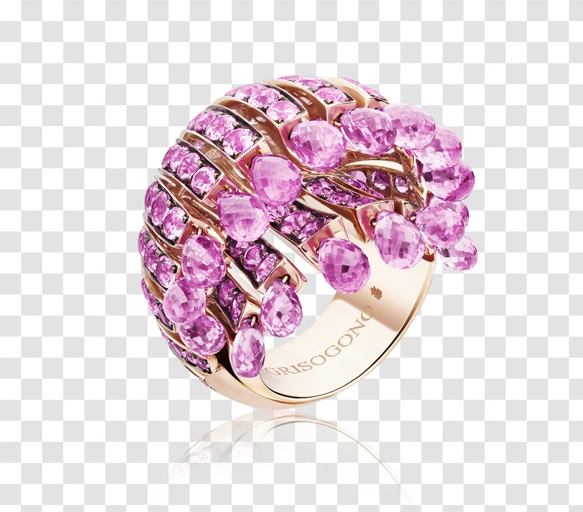 Chanel Ring Amethyst Jewellery Gemstone - Fashion Accessory Transparent PNG