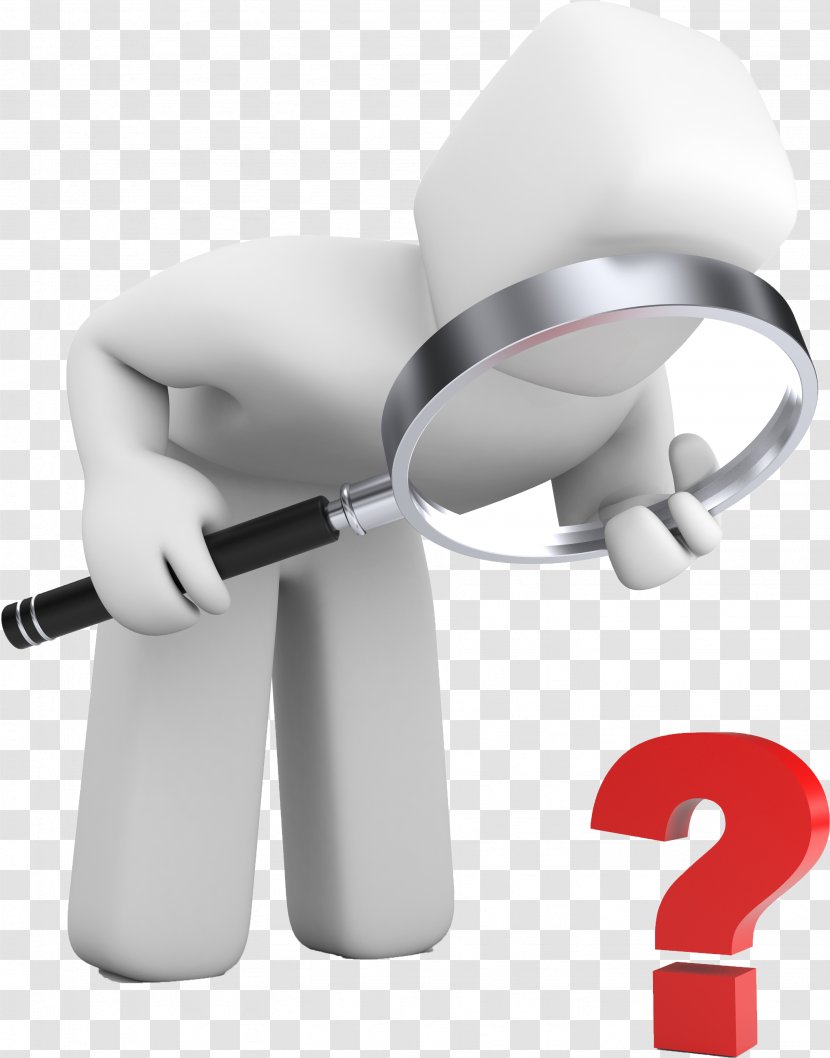 Science Studies Research Scientific Method Scientist - Knowledge - Holding A Magnifying Glass 3d Villain Transparent PNG