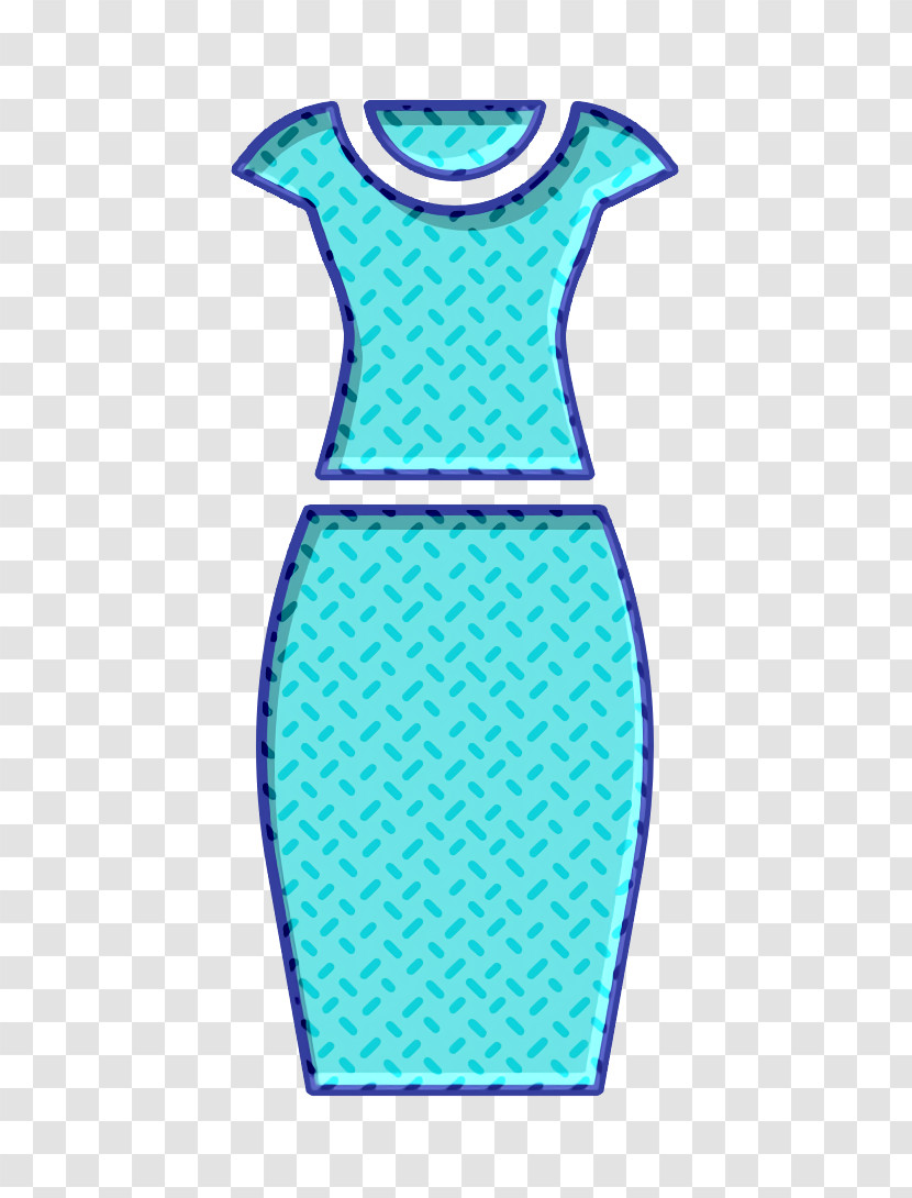 Dress Icon Clothes Icon Pencil Dress Icon Transparent PNG
