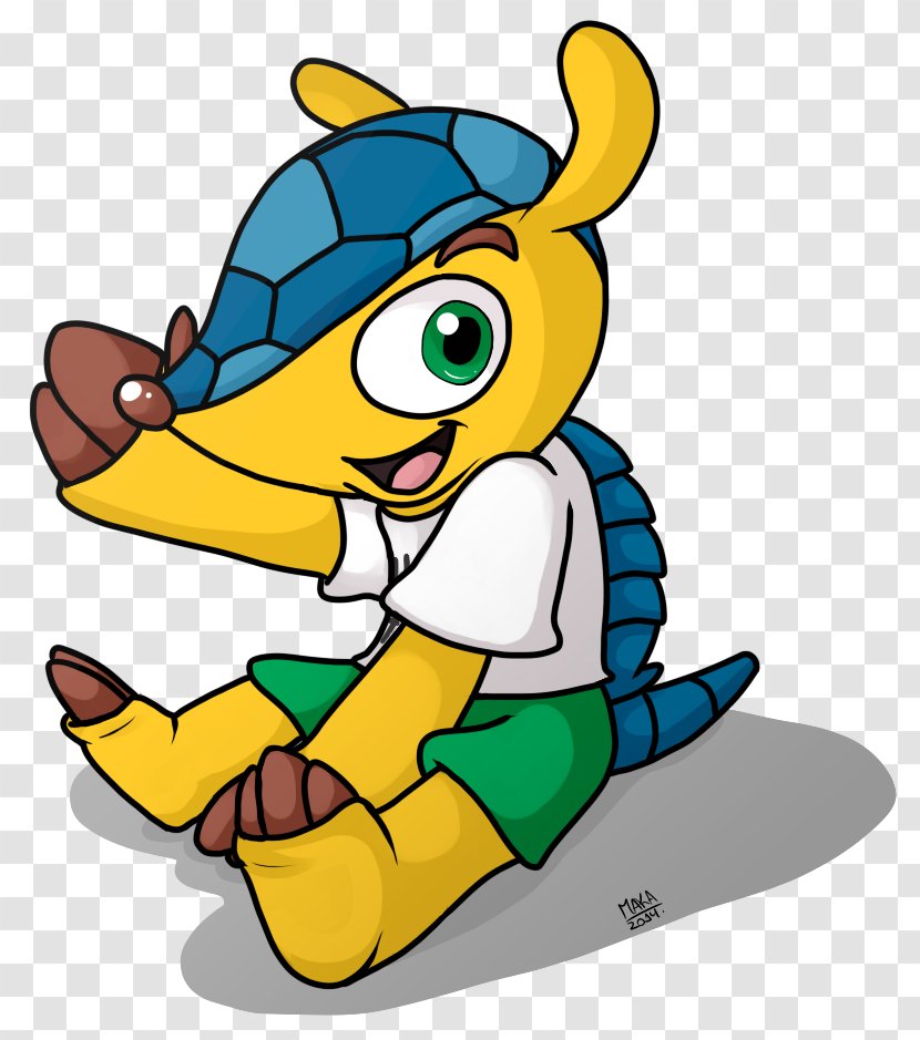 2014 FIFA World Cup Brazil 2018 2010 Fuleco - Fictional Character - Zakumi Transparent PNG