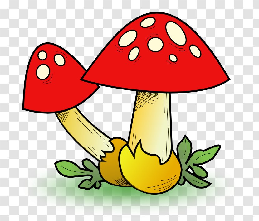 Edible Mushroom Clip Art - Free Content - Cliparts Transparent PNG