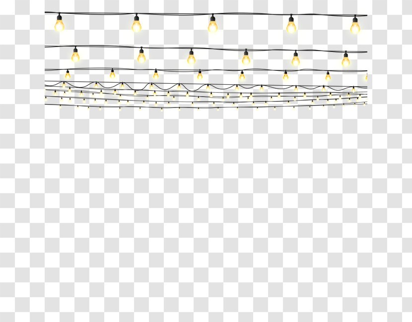 Incandescent Light Bulb Pattern - Night Lights Transparent PNG