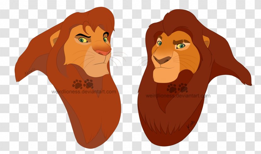 Lion Simba Nala Tanabi Mufasa - Neck - Guardia Del Leon Transparent PNG