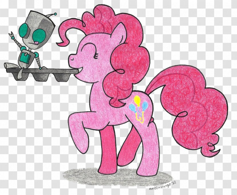 Pony Pinkie Pie Fluttershy Twilight Sparkle Horse - Flower Transparent PNG