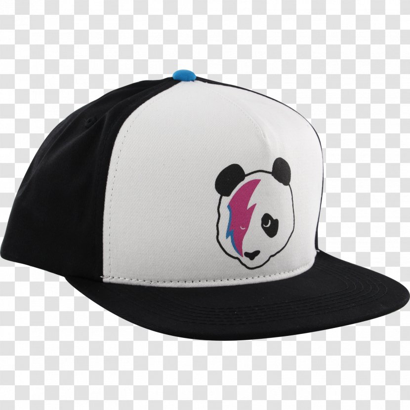 Baseball Cap Headgear Hat Giant Panda - White - Skateboard Transparent PNG