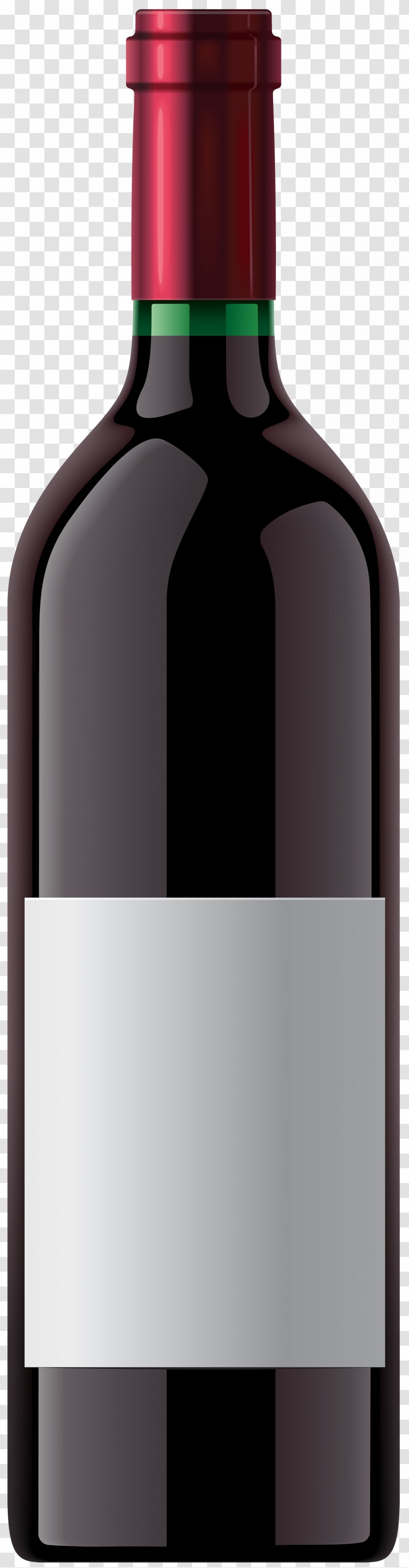 Red Wine Clip Art Bottle - Grape Transparent PNG