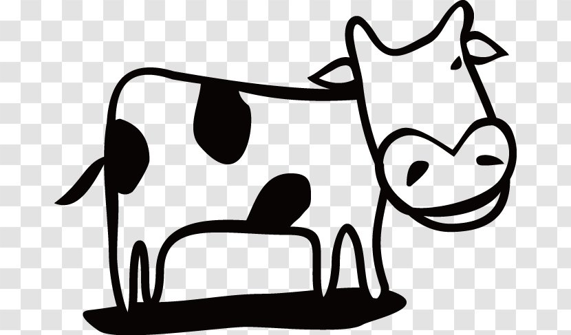 Cattle Logo - Headgear - Cartoon Cow Transparent PNG