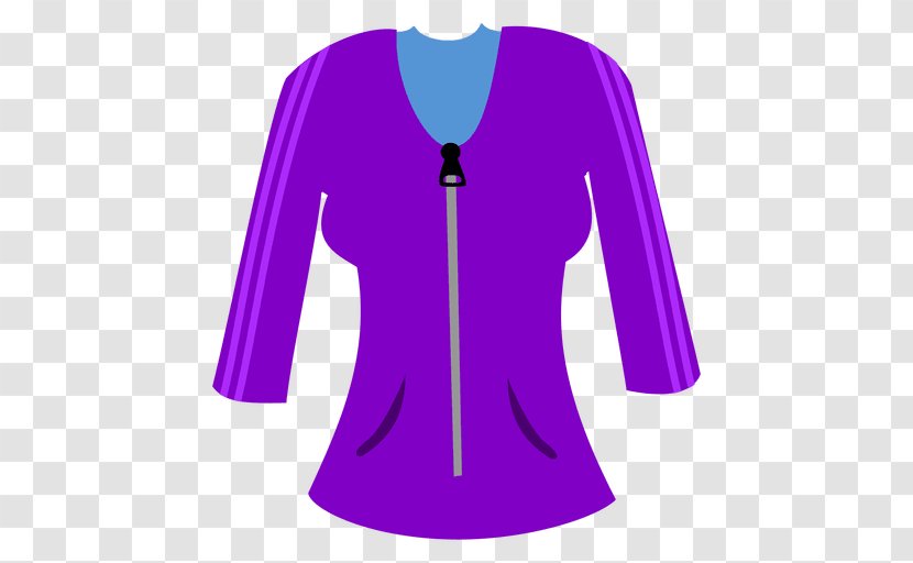 Sleeve Hoodie Sweater Outerwear - Jacket Transparent PNG