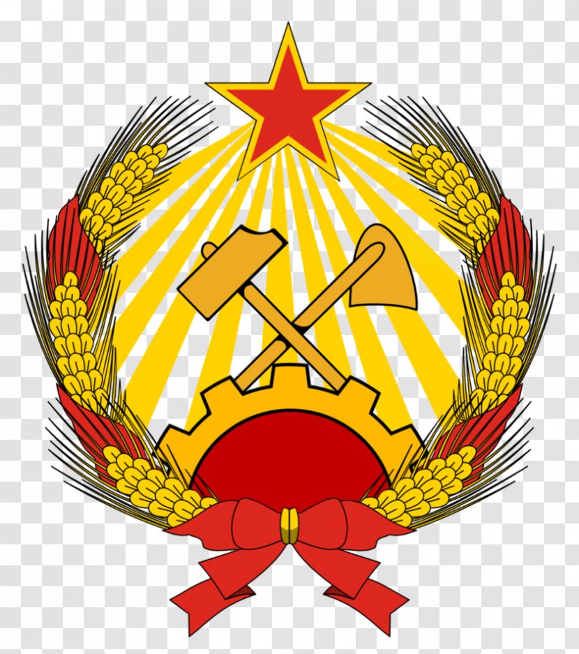 Soviet Union Hungarian People's Republic Coat Of Arms Hungary Socialist Heraldry - Workers The World Unite - Communism Transparent PNG