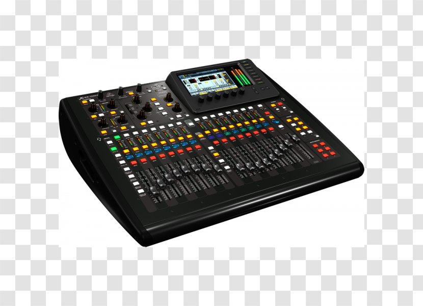 BEHRINGER X32 COMPACT Audio Mixers Digital Mixing Console - Flower - Silhouette Transparent PNG