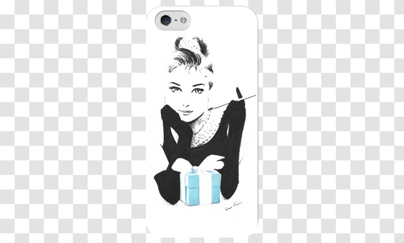 Drawing Breakfast At Tiffany's Artist Pencil - Mobile Phone Transparent PNG