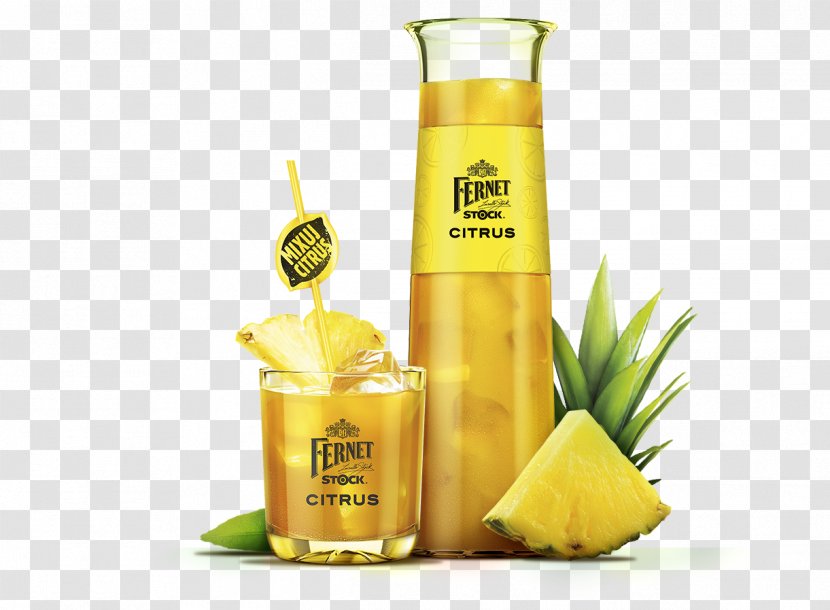 Juice Fernet Stock Liqueur Drink Harvey Wallbanger - Lemon Transparent PNG