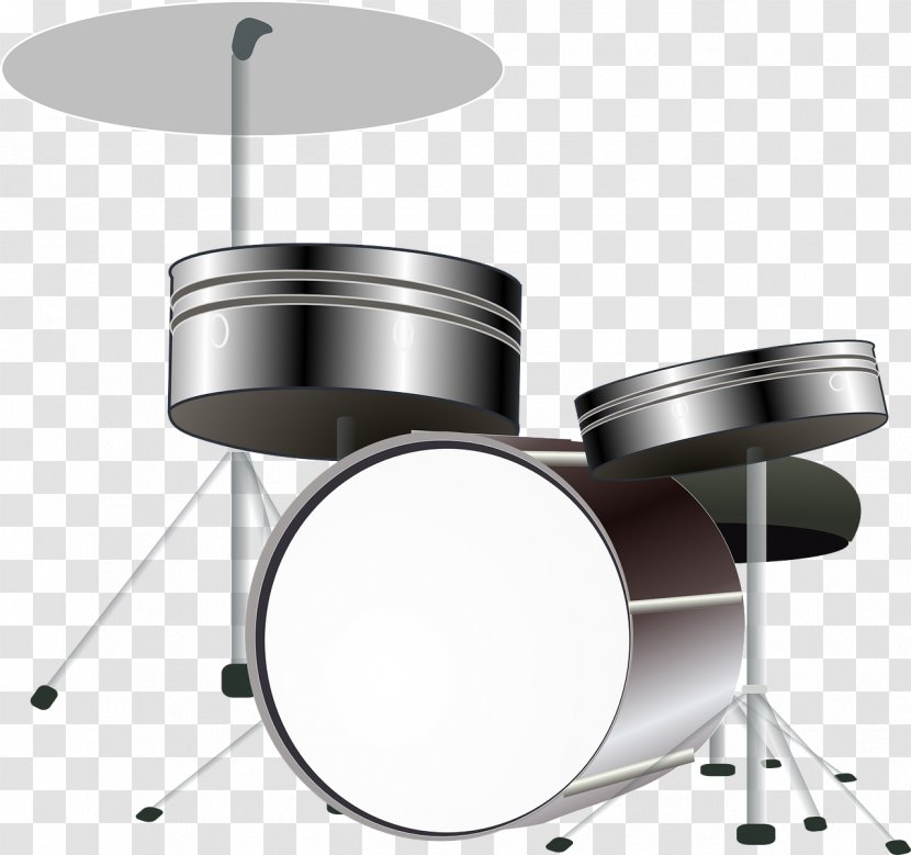 Drums Clip Art - Silhouette Transparent PNG