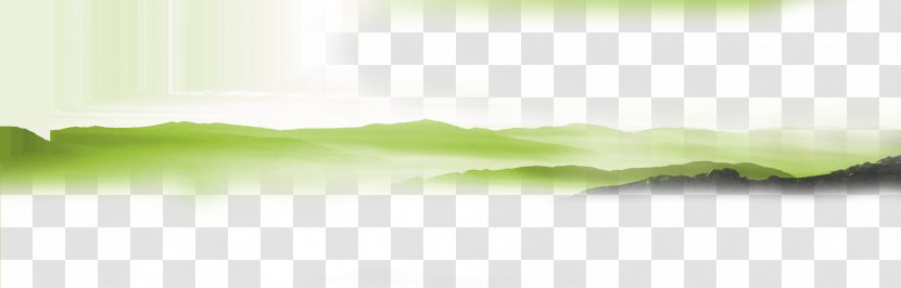 Brand Green Pattern - White - Mountain Transparent PNG