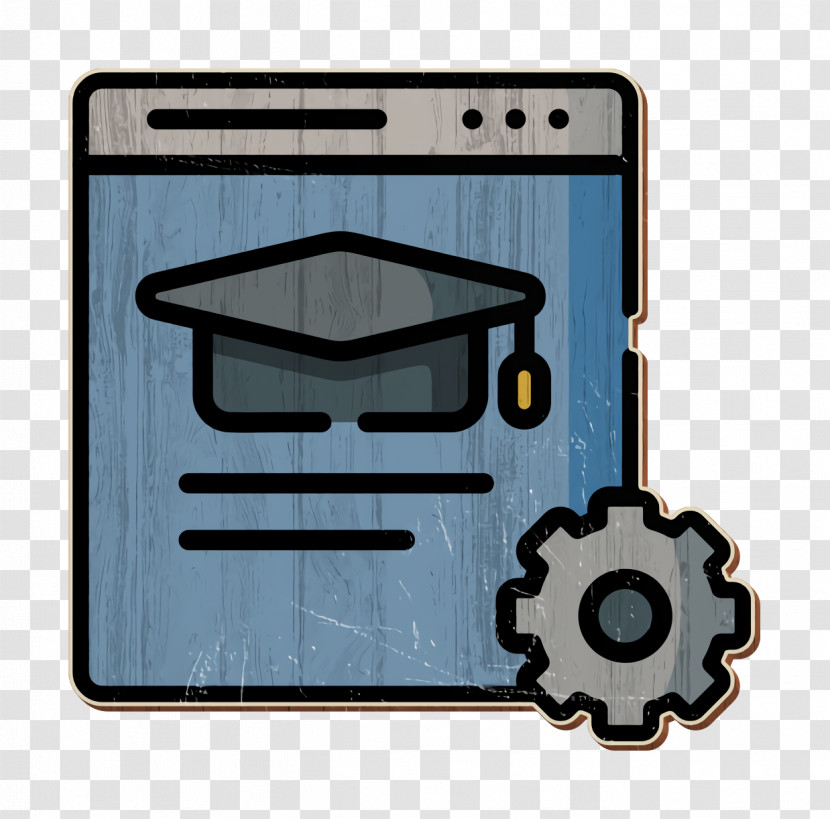 Seo And Web Icon Setting Icon Online Learning Icon Transparent PNG
