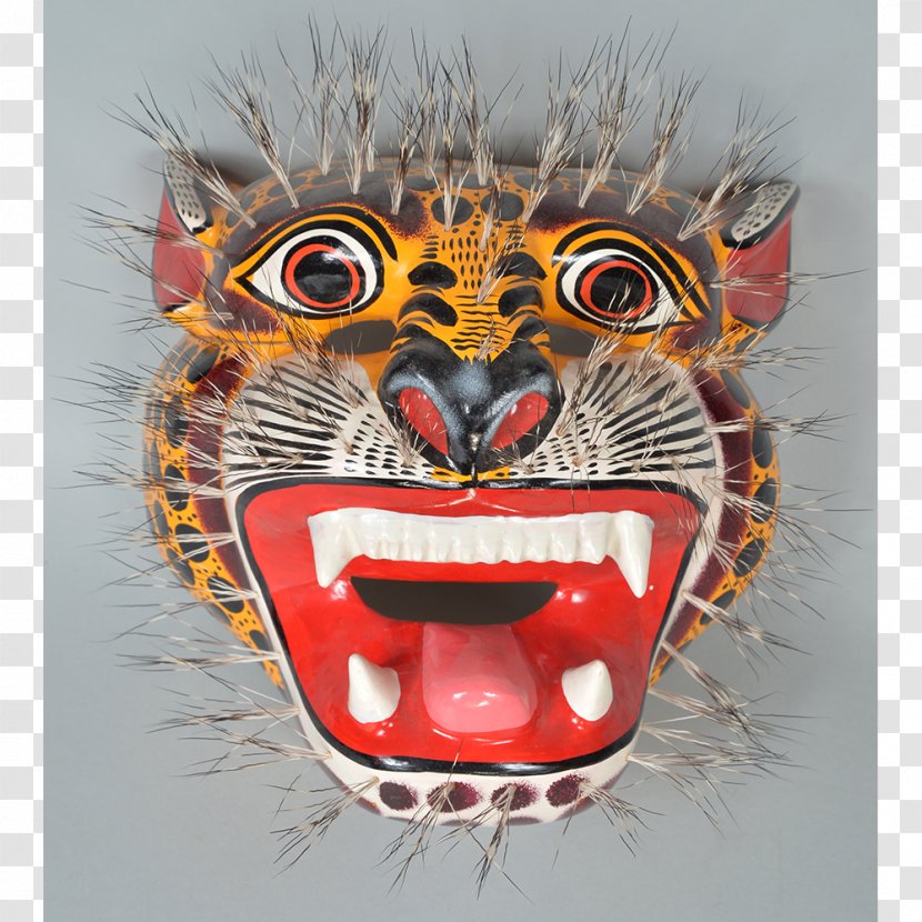 Tiger Roar Whiskers Cat - Carnivoran - African Mask Wood Transparent PNG